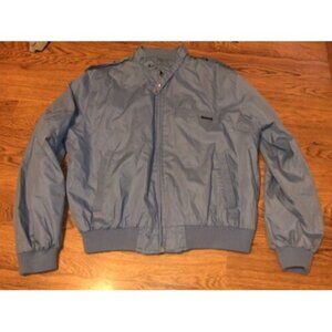 Vintage 80s 90s Cortina Mens Baby Blue Full Zip Jacket XXL